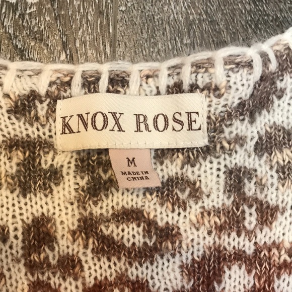 Knox Rose / Oversized Sweater-Poncho - Picture 5 of 6